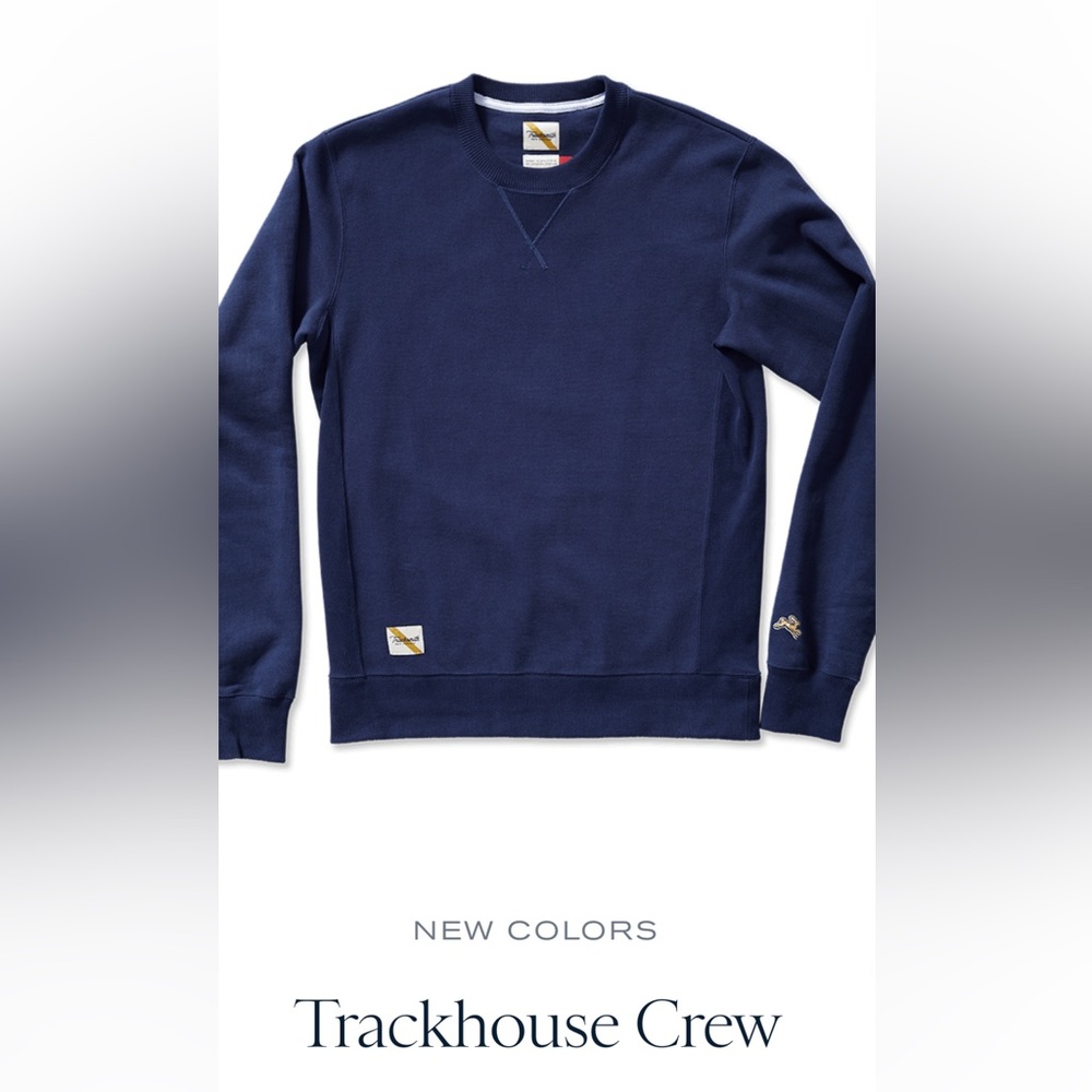 Tracksmith Crew Navy - XS